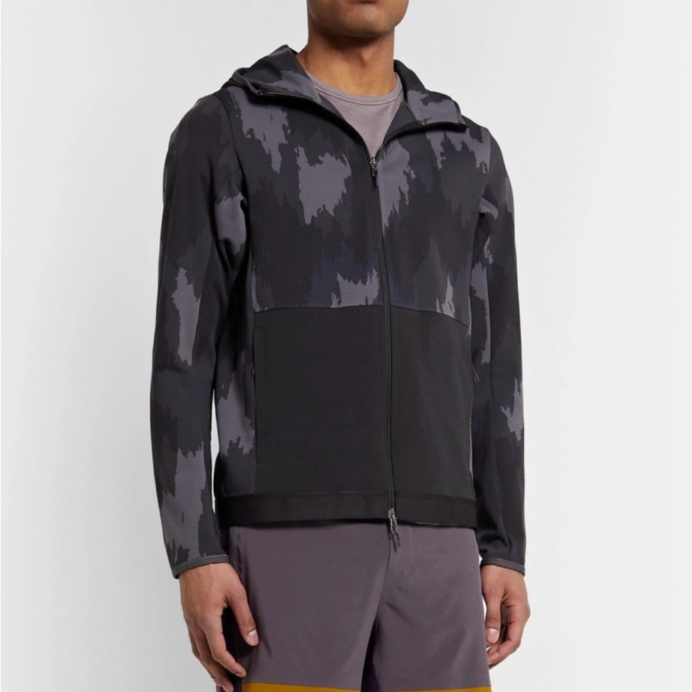 Lululemon- Robert Geller - Take the Moment Printed Zip-Up Hoodie Jacket